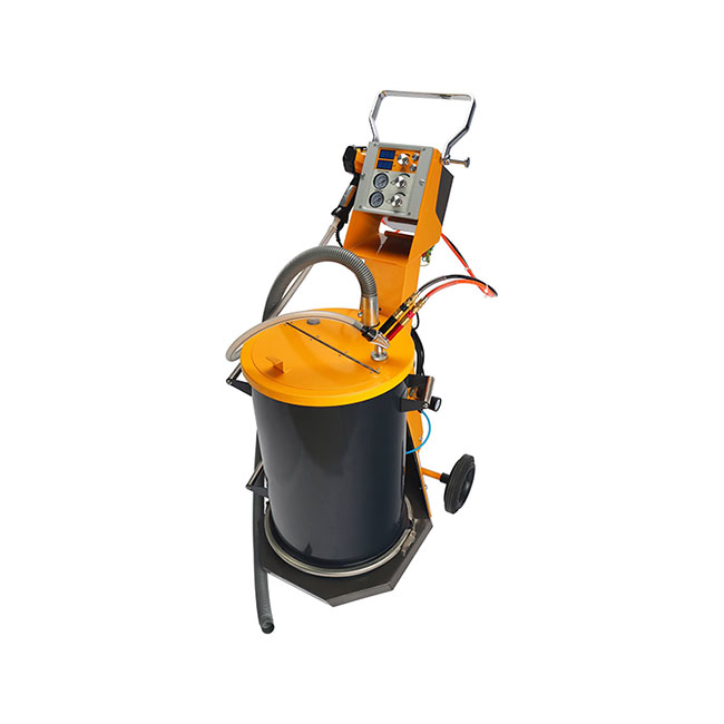 ac 110v semiautomatic powder coating machine 40l Powder Coating Gun for aluminum profiles