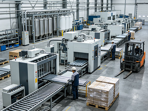 Factory assembly line